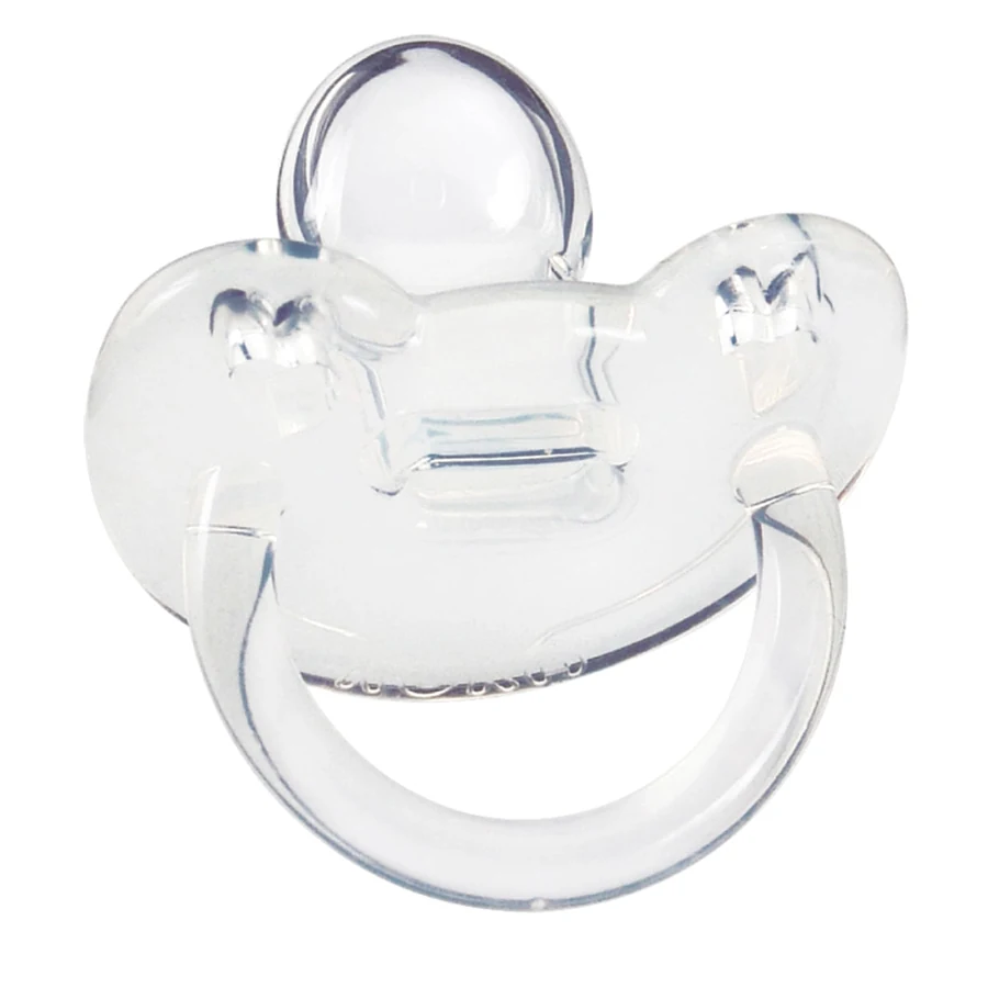 Chupeta Ortodôntica Kuka Soft Fase 2 Transparente com 1 Unidade