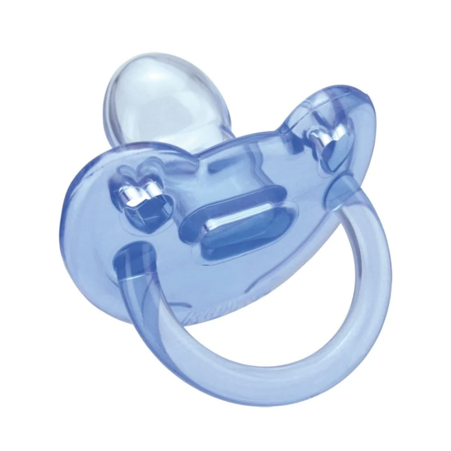 Chupeta Silicone Kuka Soft Bico Ortodôntico Nº2 Azul 6+ Meses 1 Unidade