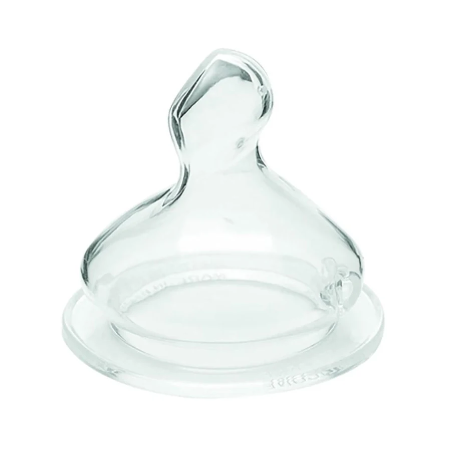 Bico De Mamadeira Kuka Big Silicone N°2 Furo M 6+ Meses 1 Unidade