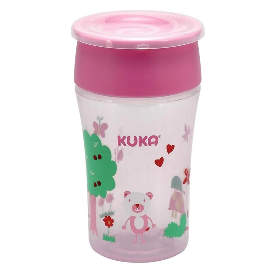 Copo Kuka 360 Rosa Capacidade 200ml