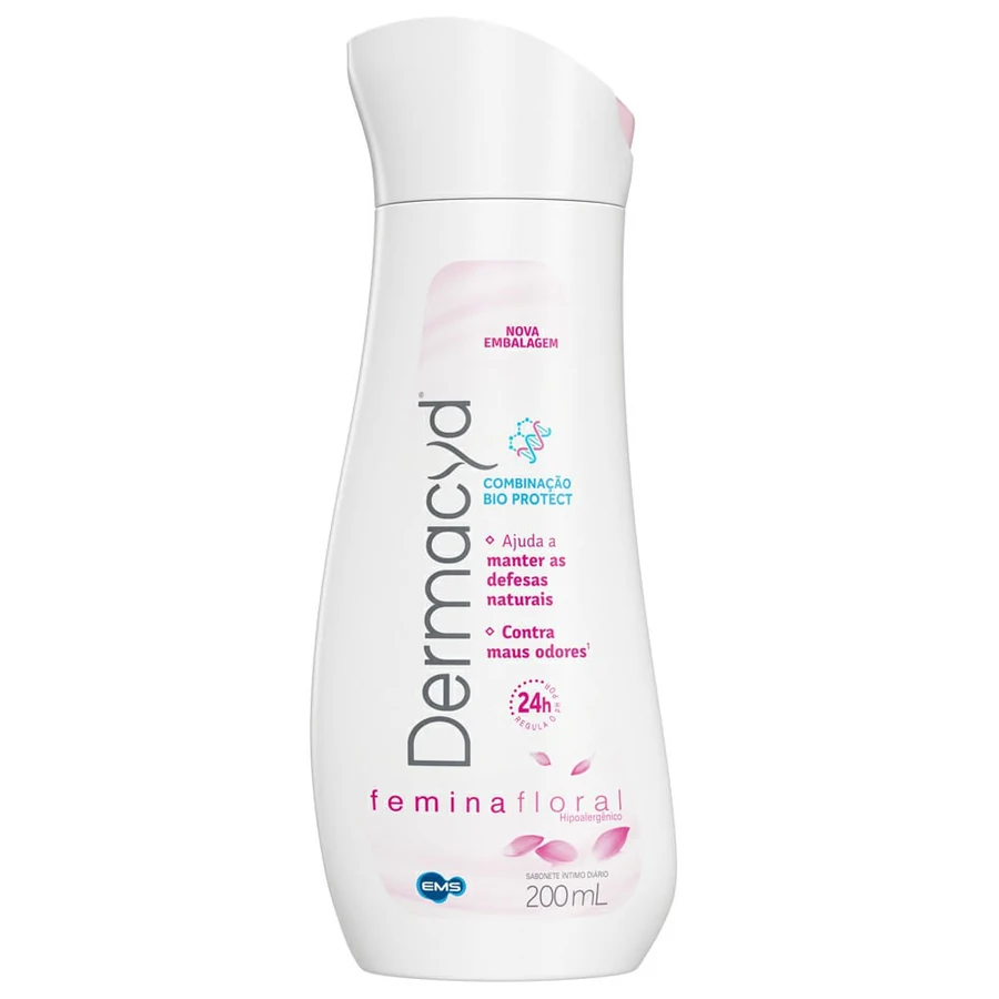 Sabonete Líquido Íntimo Dermacyd Femina Floral 200ml