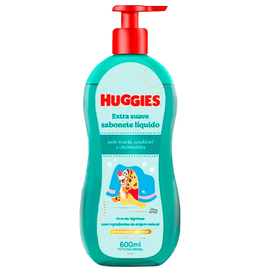 Sabonete Líquido Huggies Extra Suave 600ml