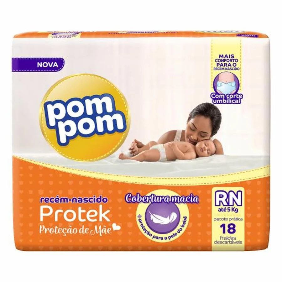 Fralda Pom Pom RN