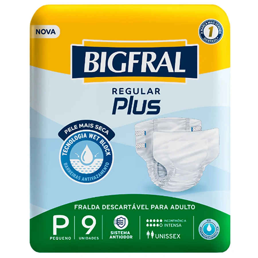 Bigfral Plus Regular P com 9 unidades