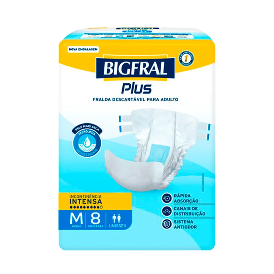 Bigfral Plus Regular M com 8 unidades