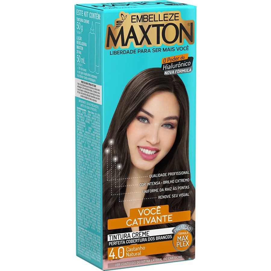 Kit Prático Maxton Castanho Natural 4.0