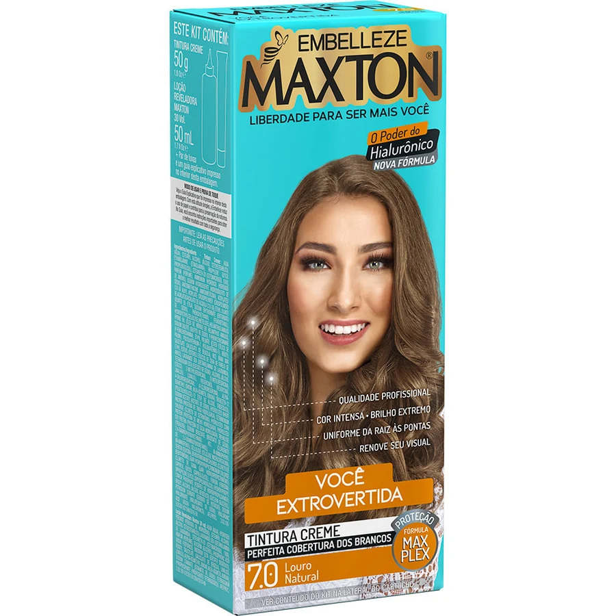 Kit Prático Maxton Louro Natural 7.0