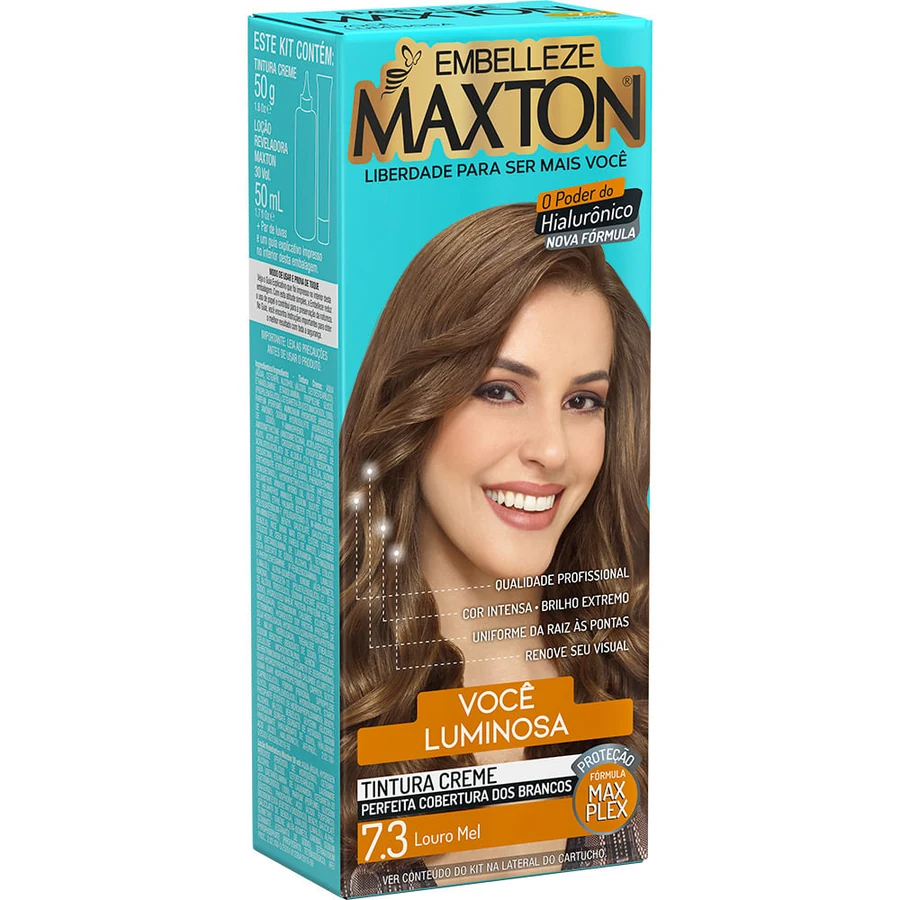 Tintura Maxton+ox 7.3 Louro Mel