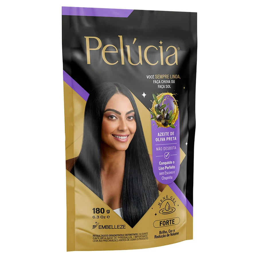 Gel Pouch Henê Pelúcia Forte 180g