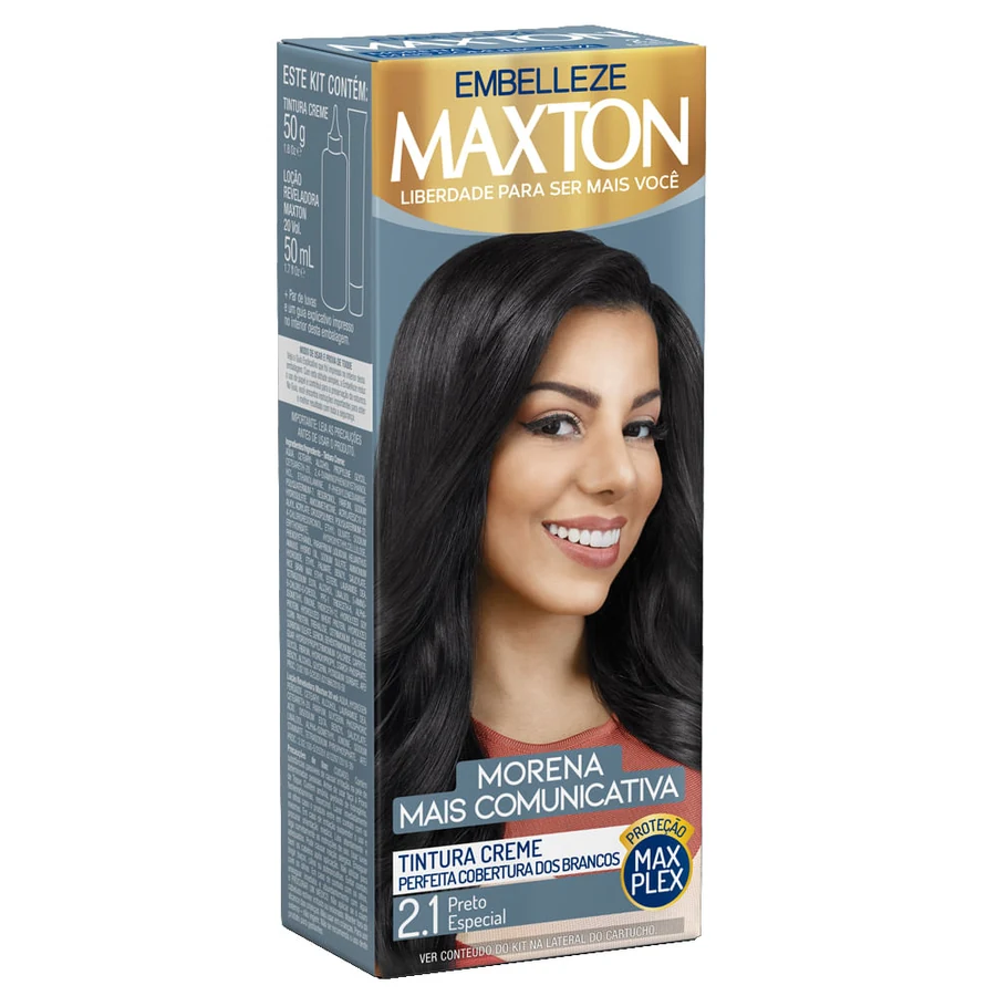 Tintura Maxton+ox 2.1 Preto Especial