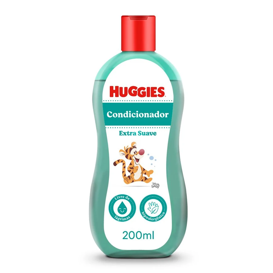 Condicionador Huggies Extra Suave Hipoalergênico 200ml