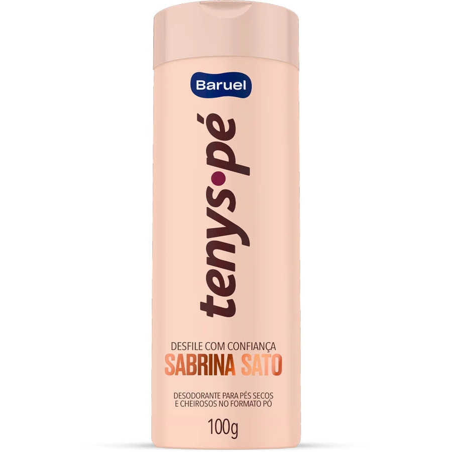 Talco Desodorante Tenys Pé Baruel Sabrina Sato 100g