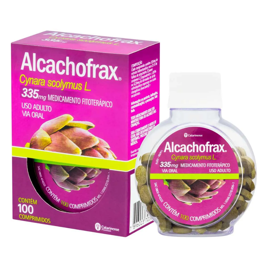 Alcachofrax 335mg c/100 Comprimidos Rev