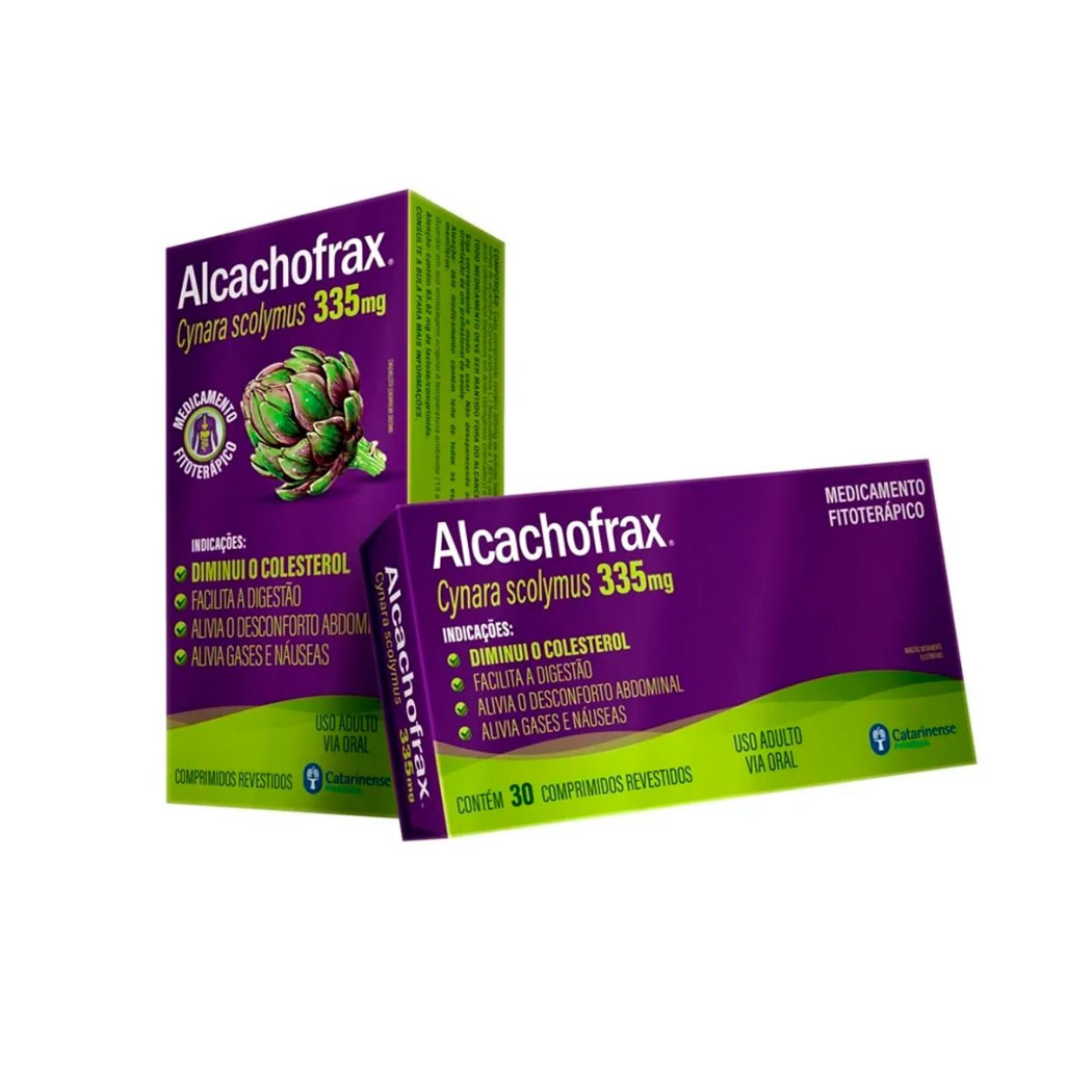 Alcachofrax 335mg Fitoterapico Caixa 30 Comprimidos Revestidos
