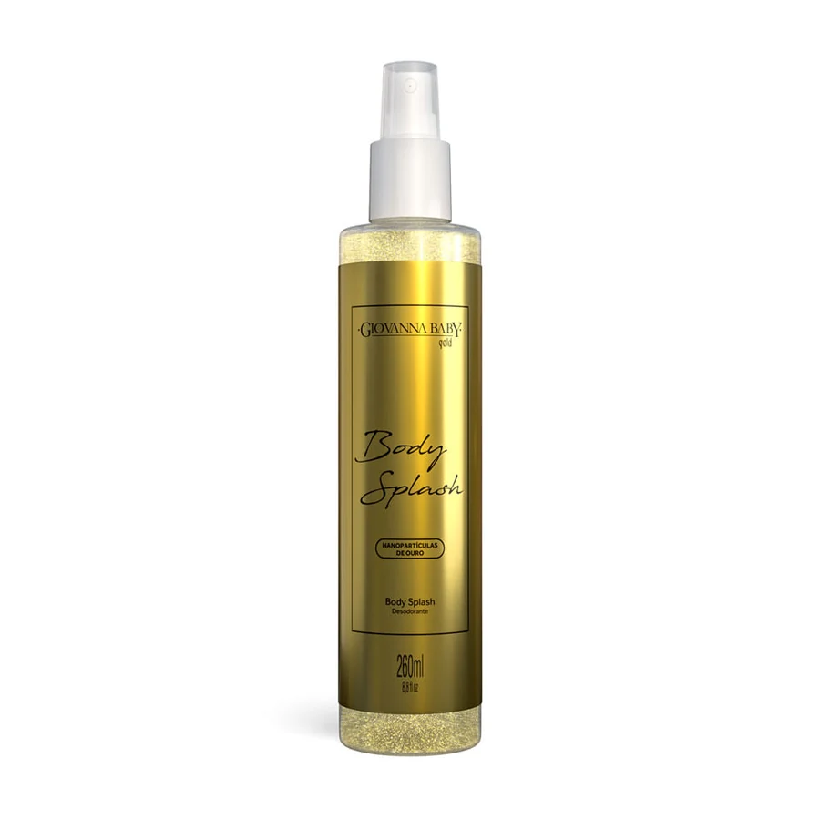 Body Splash Giovanna Baby Gold Partículas de Ouro 260ml