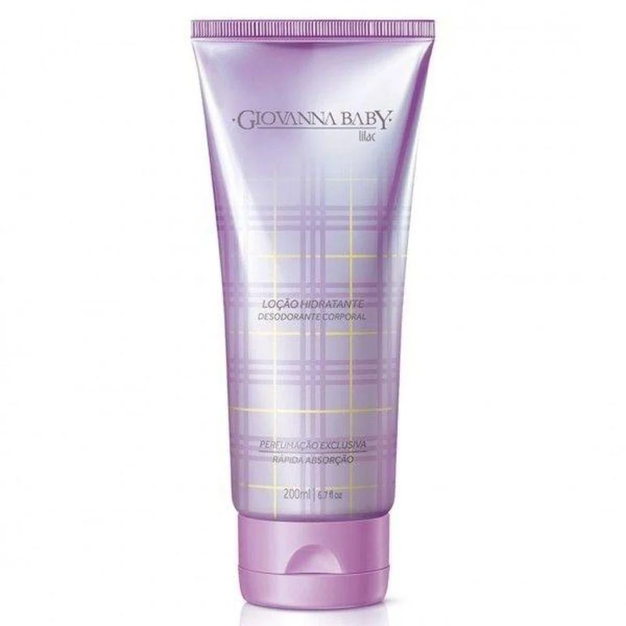 Loção Hidratante Giovanna Baby Lilac 200ml