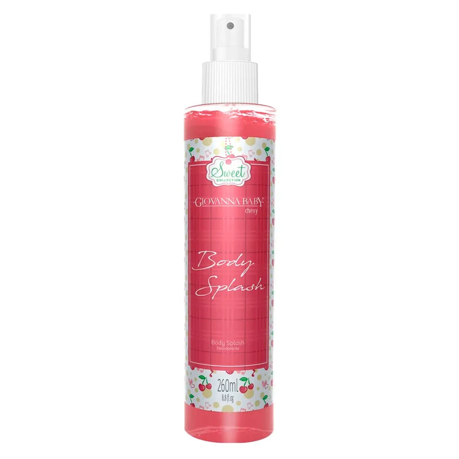 Desodorante Corp Giovanna Baby 260ml Body Splash Cherry