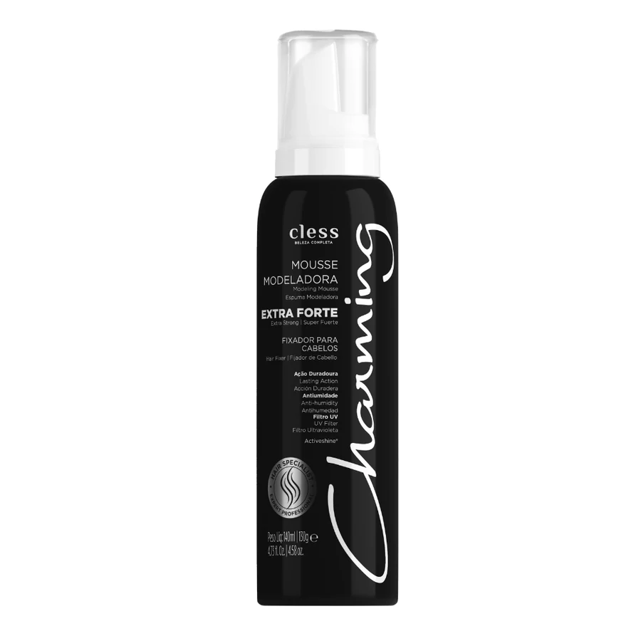 Mousse Charming Black Extra Forte 130g