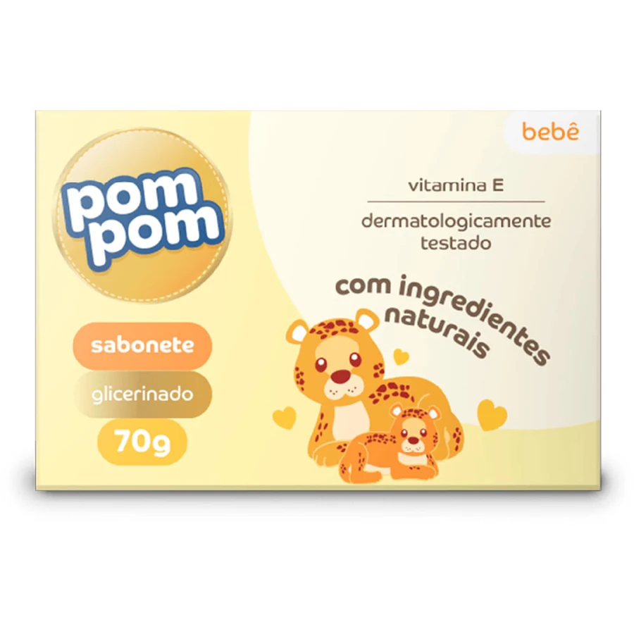 Sabonete Pom Pom Baby Glicerinado 70g