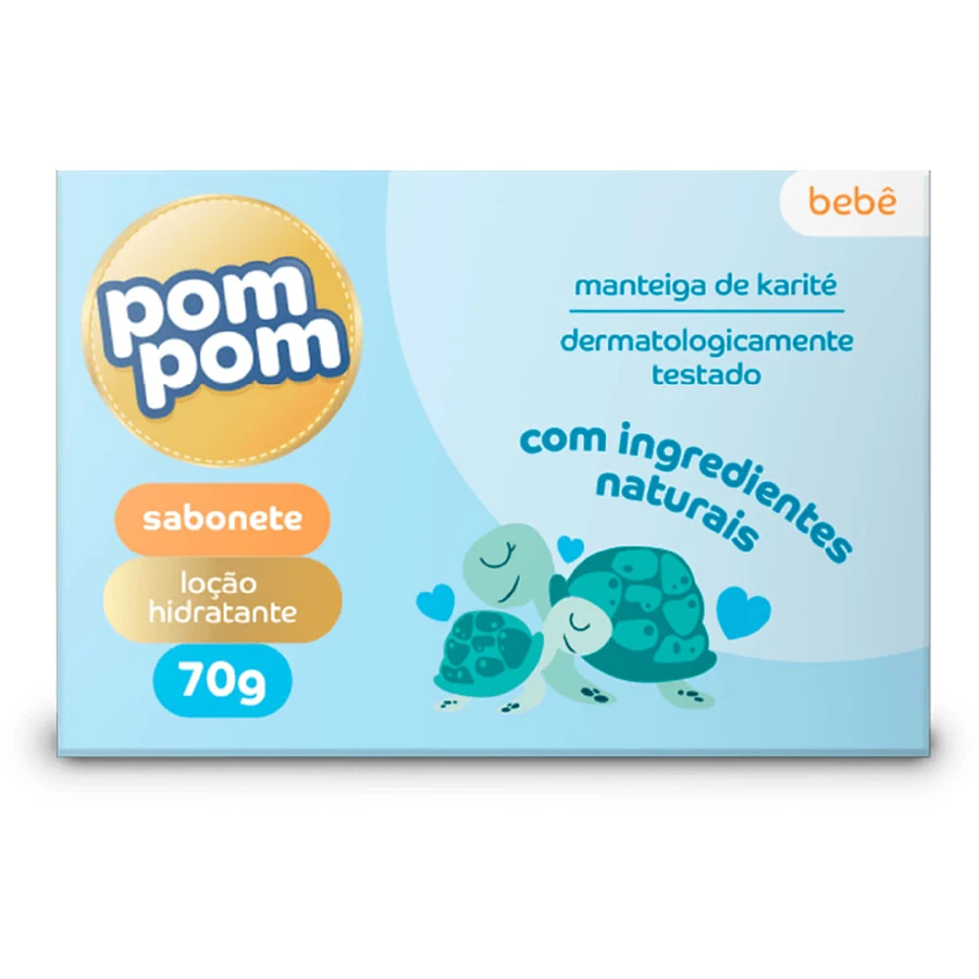 Sabonete Pom Pom Baby Hidratante 70g