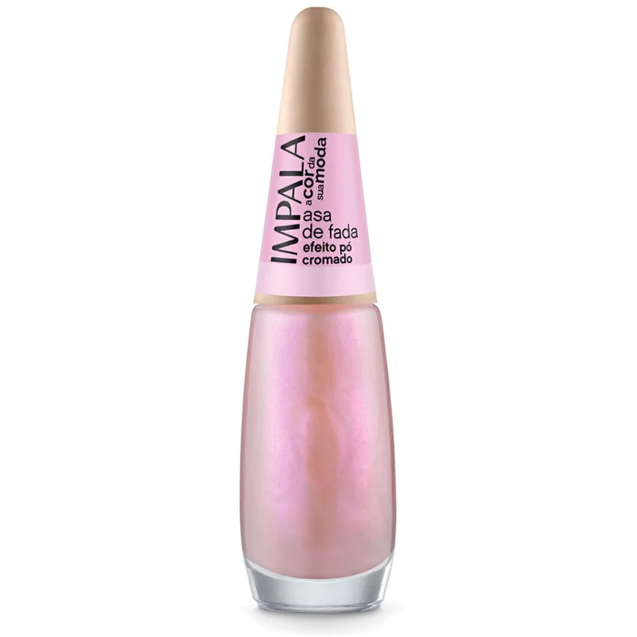 Esmalte Impala Efeito Pó Cromado A Cor Da Sua Moda Asa De Fada 8ml