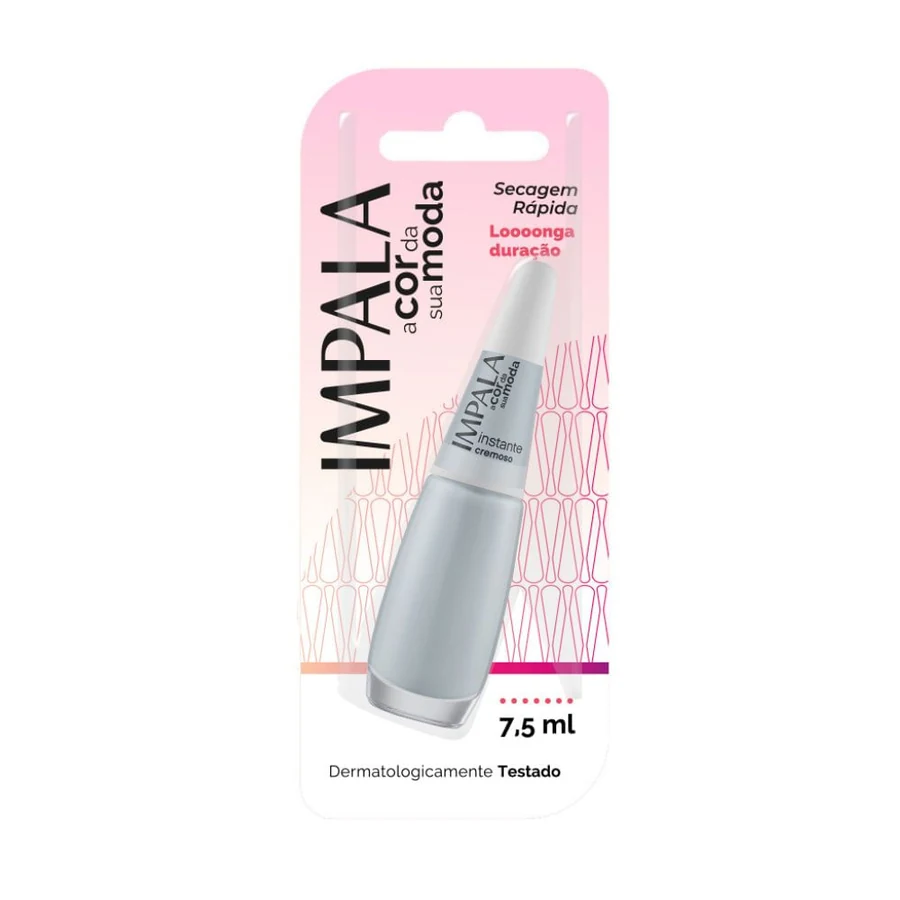 Impala Esmalte A Cor da Moda Creme 7,5ml Instante
