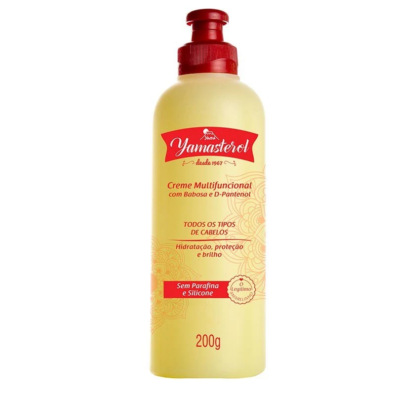 Creme Capilar Yamasterol Babosa 200g
