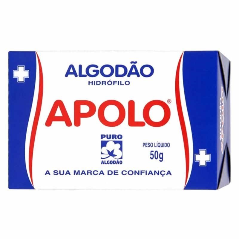 Algodão Apolo Multiuso Caixa 50g