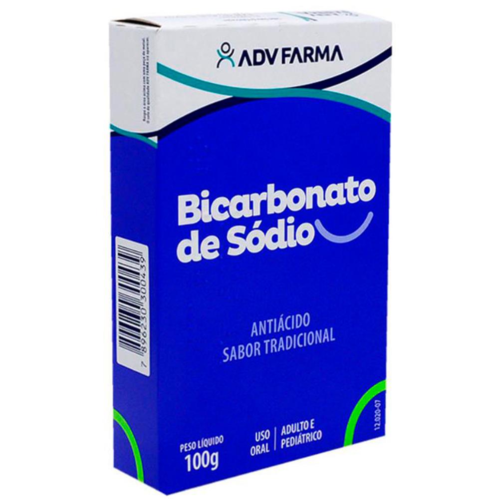 Bicarbonato de Sódio Pó para Solução Oral ADV Farma 100g