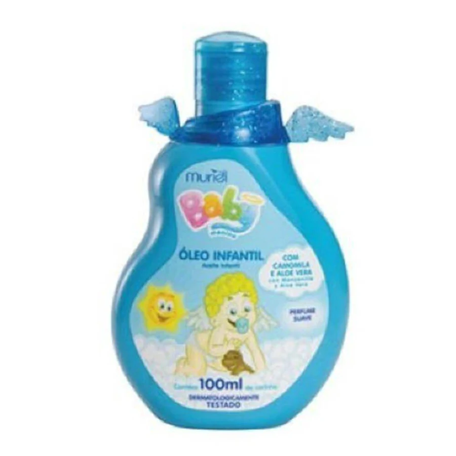 Óleo Corporal Baby Menino Muriel 100ml