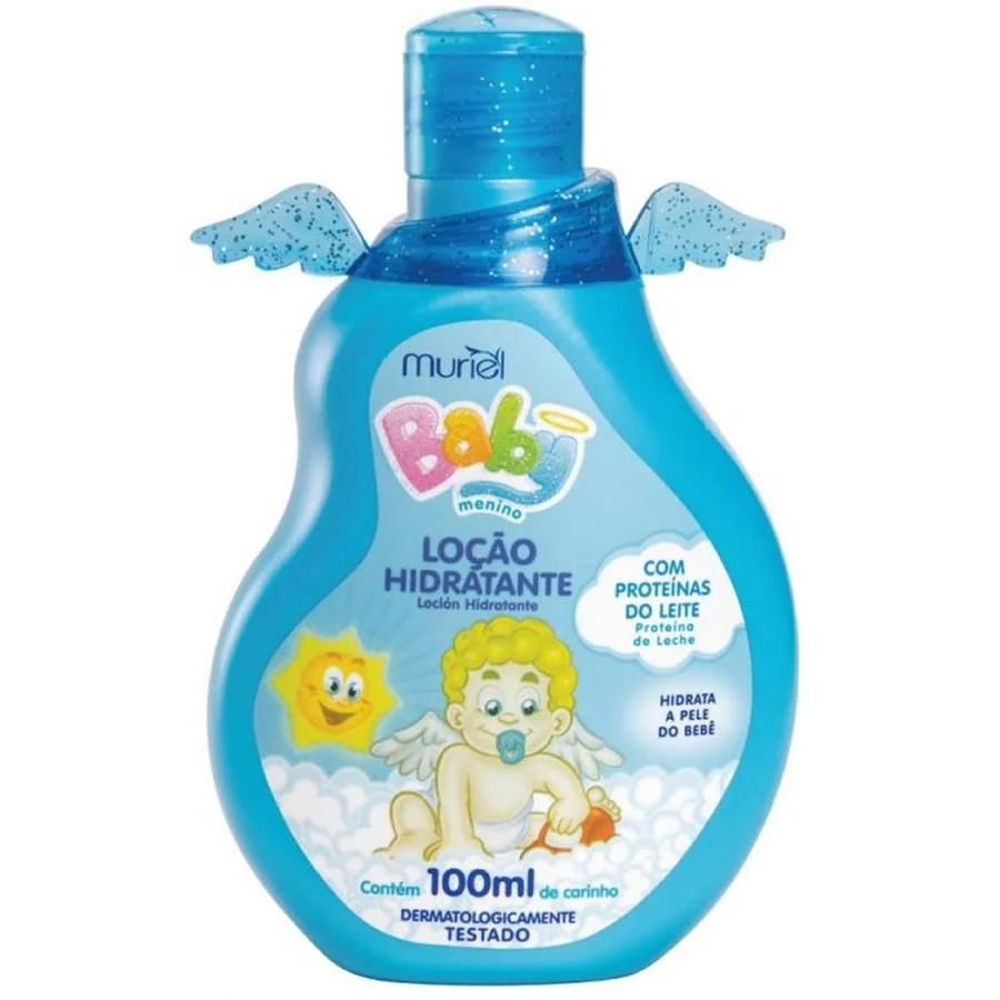 Loção Hidratante Muriel Baby Pele Macia Menino 100ml