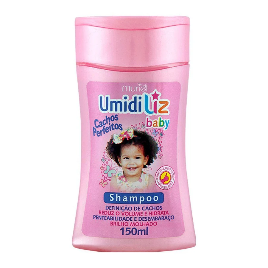 Shampoo Muriel Umidiliz Baby Cachos Perfeitos Rosa 150ml