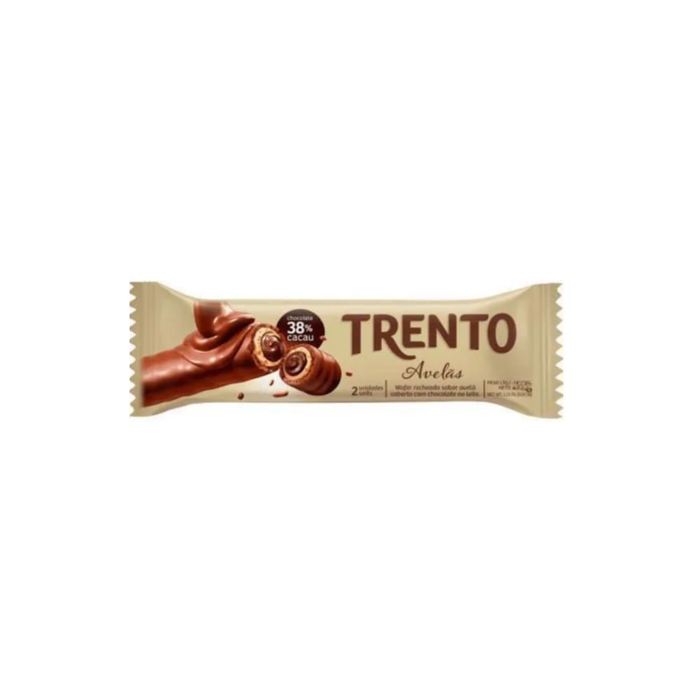 Chocolate Trento Avelãs 38% Cacau 29g