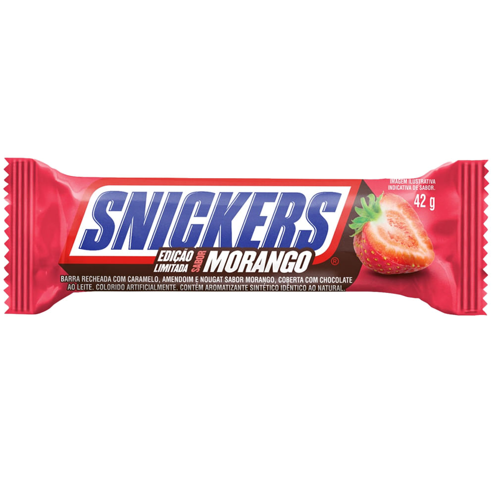 Chocolate Snickers Morango 42g