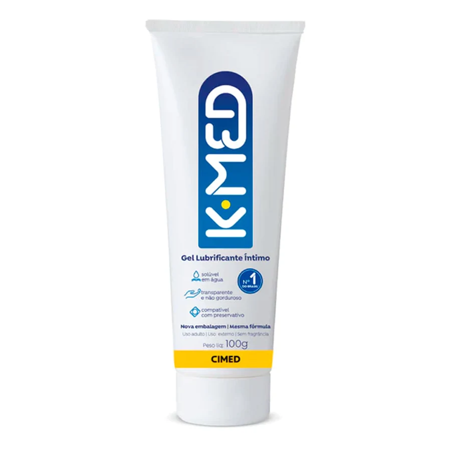 Gel Lubrificante Íntimo K-Med 100g