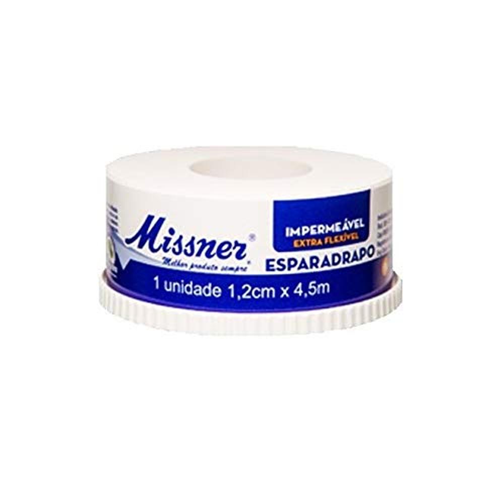 Esparadrapo Missner Impermeável 1,5cm x 4,5m com 1 Unidade