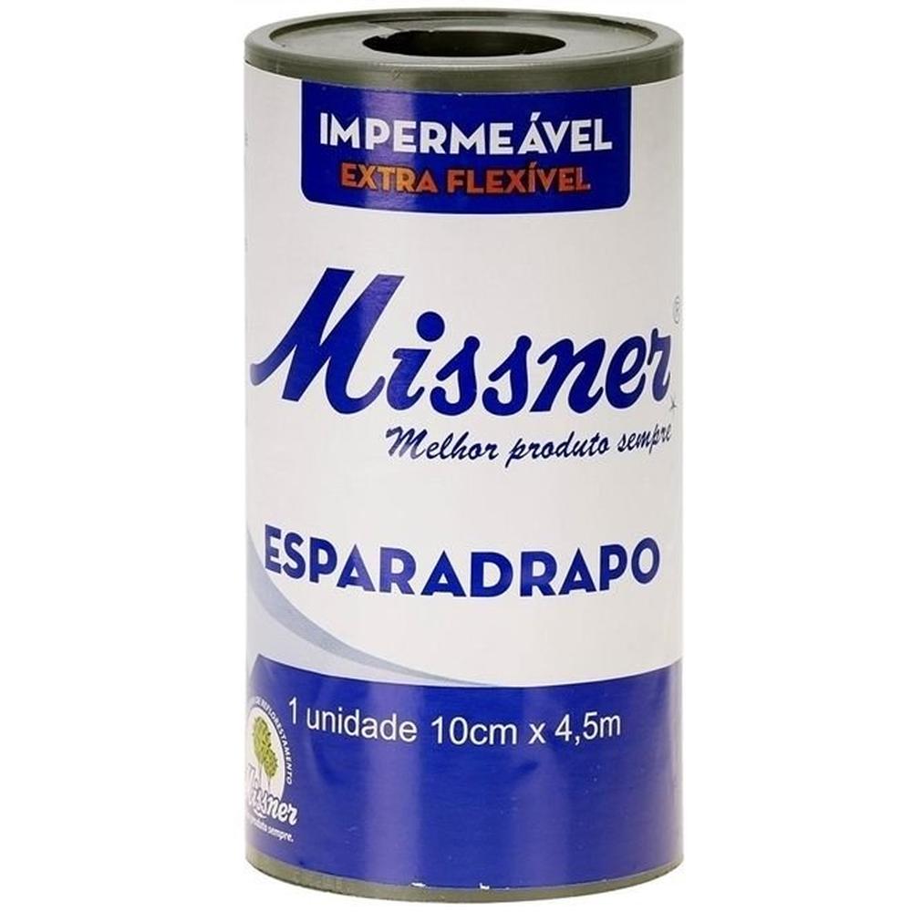 Esparadrapo Missner Impermeável 10cm x 4,5m com 1 Unidade