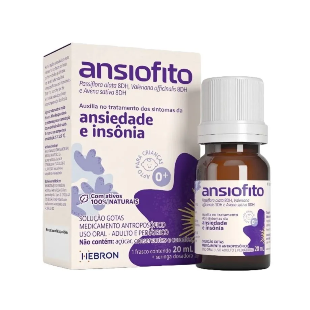 Ansiofito 20ml c/1 Seringa Dosadora