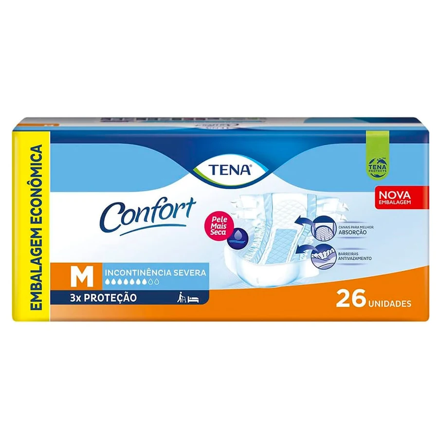 Fralda Biofral Mega M com 26 unidades