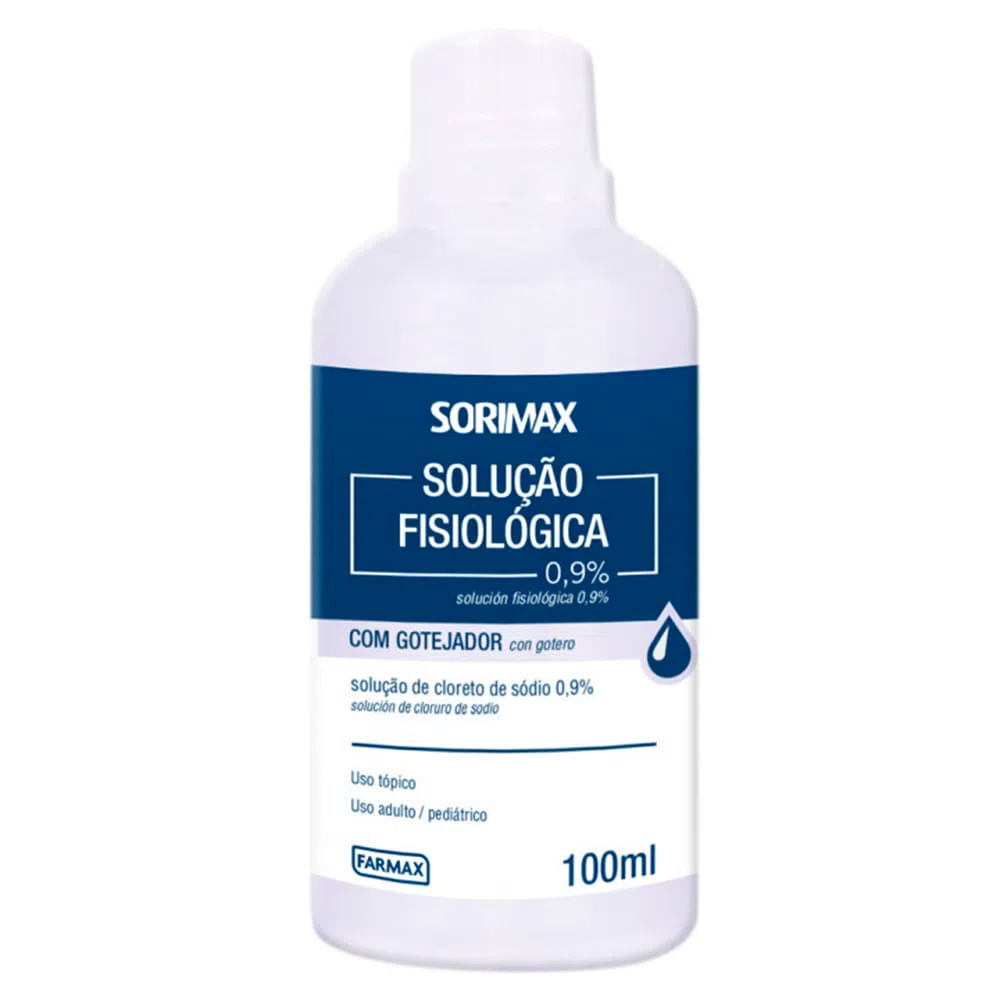Soro Fisiológico Farmax 100ml