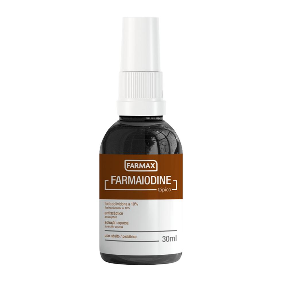 Farmaiodine Spray Tópico Farmax 100ml