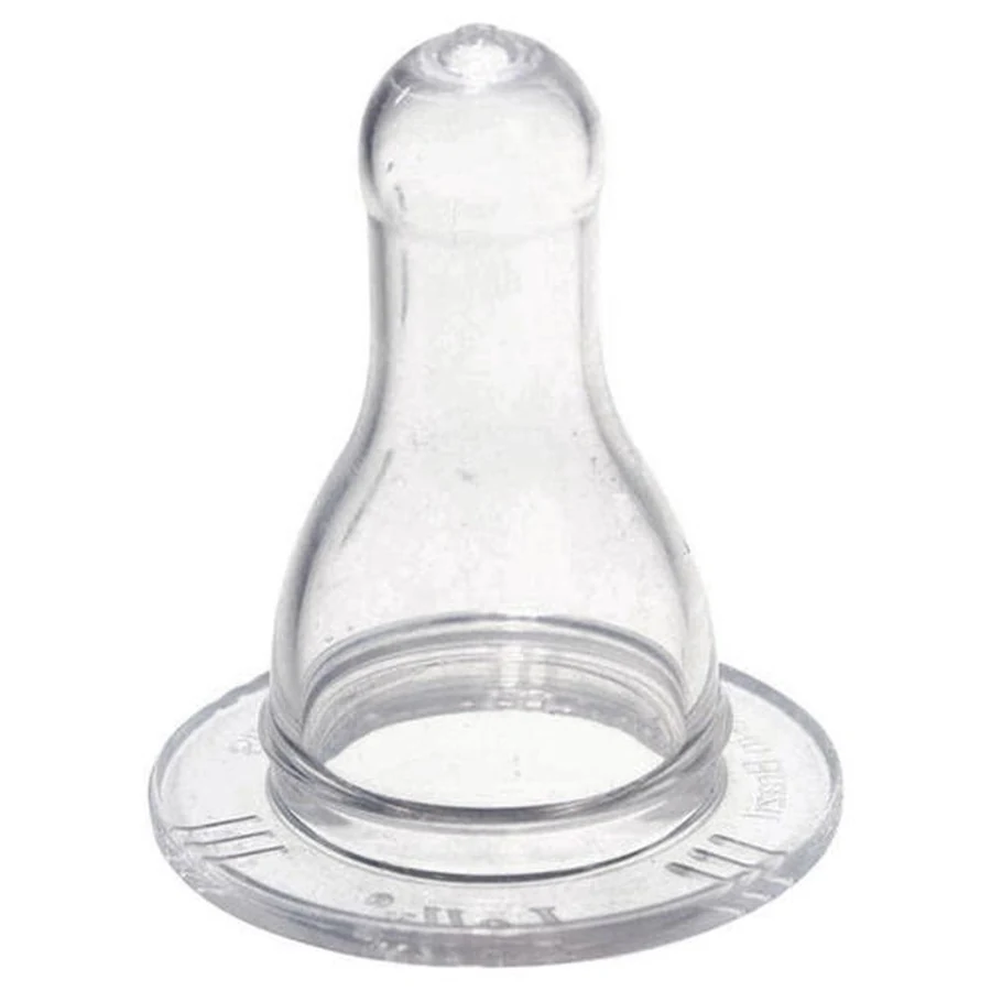 Bico de Mamadeira Silicone Redondo Pepeta com 1 Unidade