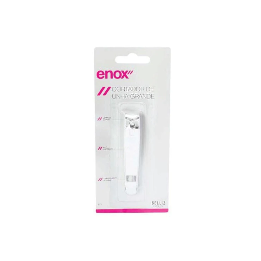 Cortador de Unhas Enox Grande com 1 Unidade