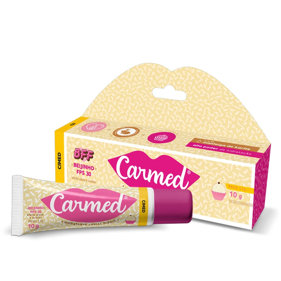 Carmed Proteção Lab FPS 30 Bg 10g Beijinho