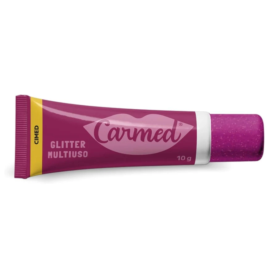 Hidratante Labial Carmed Glitter 3 Em 1 10g