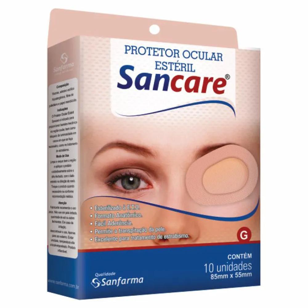 Sancare Protetor Ocular Estéril G com 10 Unidades