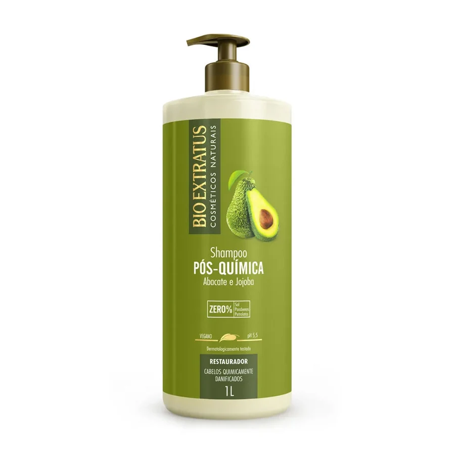 Shampoo Bio Extratus Pós Química Abacate 1l