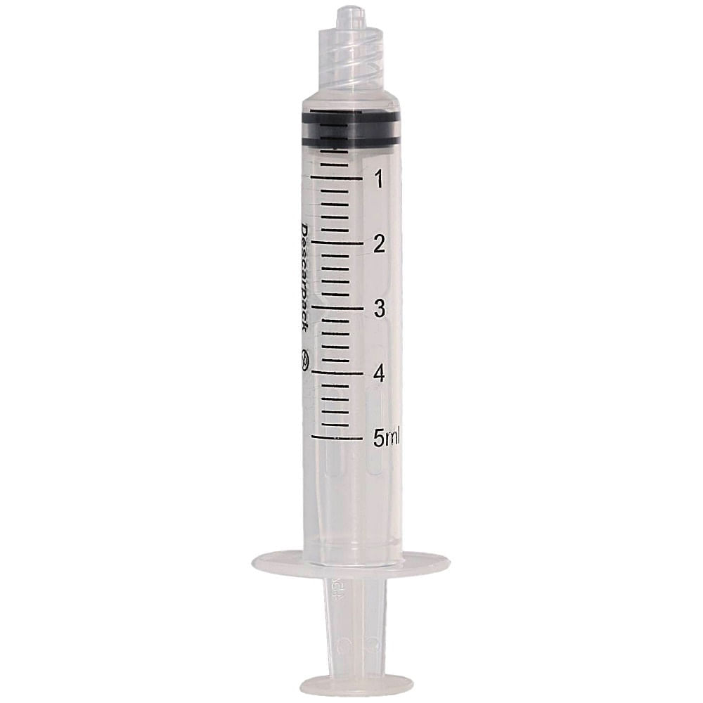 Seringa Hipodérmica Descarpack - 5ml - Luer Lock - Sem Agulha - Unidade