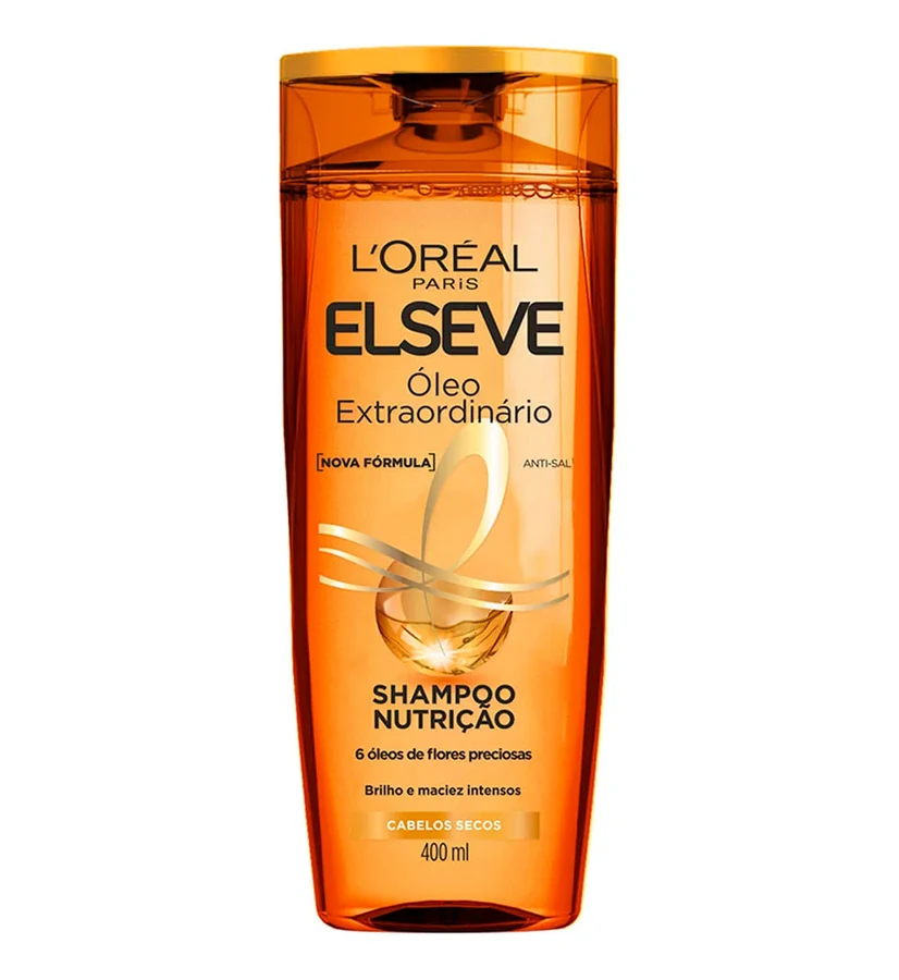 Shampoo Elseve Óleo Extraordinário Nutrição 400ml
