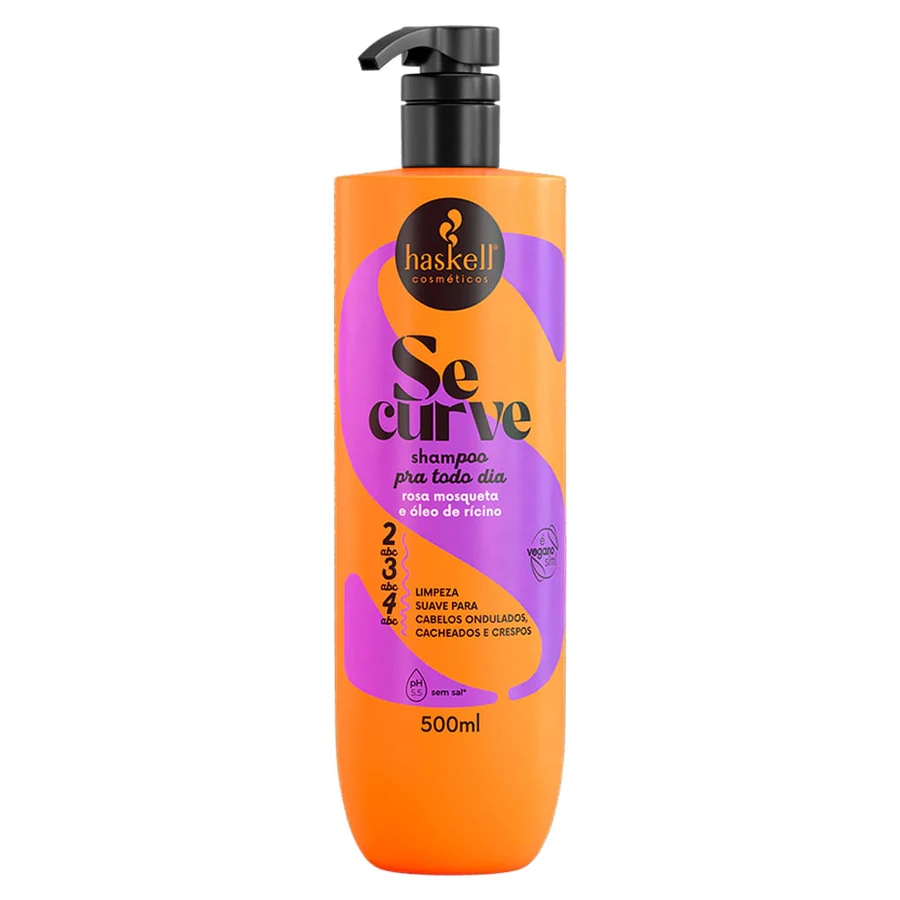 Shampoo Haskell Se Curve Rosa Mosqueta 500ml